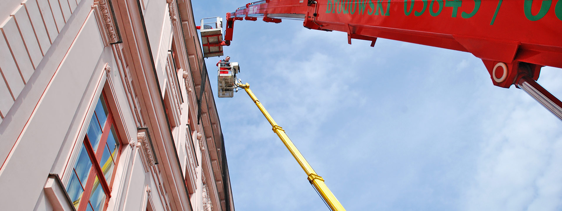 Arbeitsbühnenverleih: Verleih von Arbeitsbühnen